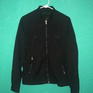Black Bomber Jacket